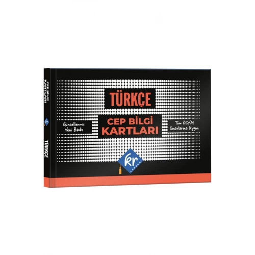 KPSS Tüm Sınavlar İçin KPSS Türkçe Cep Bilgi Kartları KR Akademi Yayınları