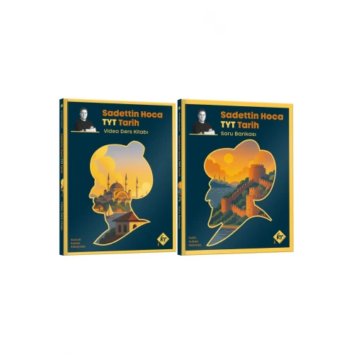 Sadettin Hoca TYT Tarih Video Ders Kitabı ve Soru Bankası Seti