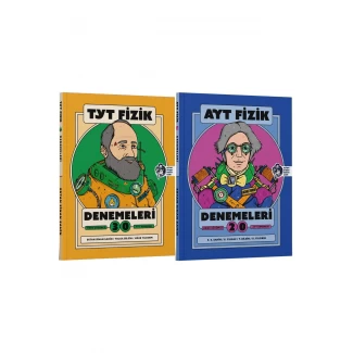 Ertan Sinan Şahin TYT - AYT Fizik Denemeleri Video Çözümlü 50 Deneme Seti KR Akademi Yayınları