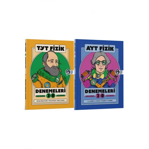 Ertan Sinan Şahin TYT - AYT Fizik Denemeleri Video Çözümlü 50 Deneme Seti KR Akademi Yayınları