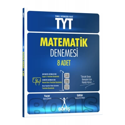 Barış Yayınları TYT Matematik Denemesi 8 Adet