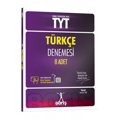 Barış Yayınları TYT Türkçe Denemesi 8 Adet
