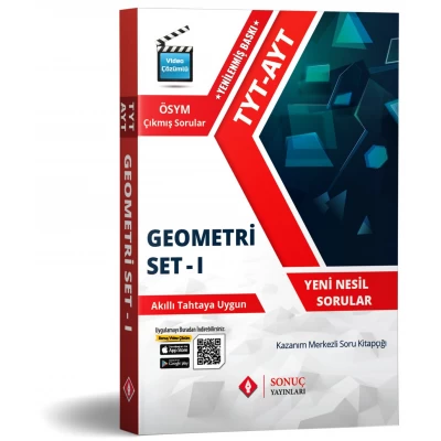 Sonuç Yayınları TYT AYT Geometri Set 1 Sonuç Yayınları TYT AYT Geometri Set 1