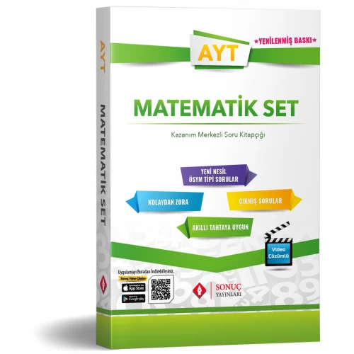 Sonuç Yayınları AYT Matematik Modüler Set Sonuç Yayınları AYT Matematik Modüler Set