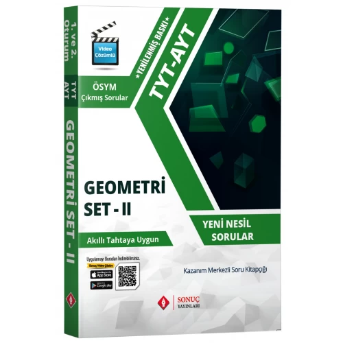 Sonuç Yayınları TYT AYT Geometri Set 2 Sonuç Yayınları TYT AYT Geometri Set 2