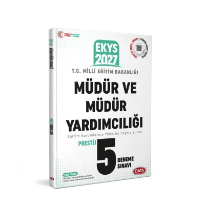 2027 MEB EKYS Müdür Müdür Başyardımcısı ve Müdür Yardımcısı Fasikül 5 Deneme Sınavı Data Yayınları