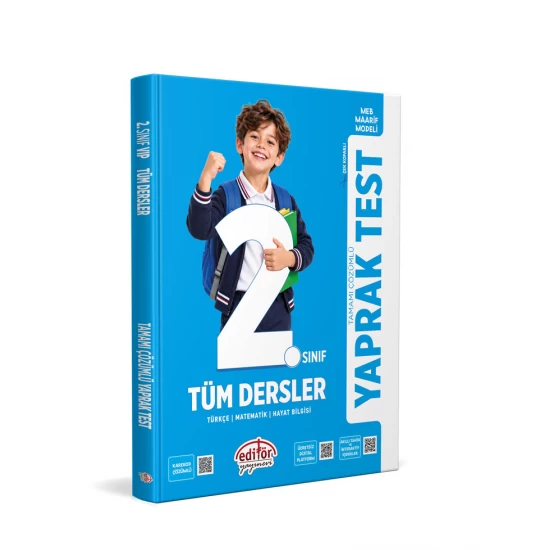 2. Sınıf Tüm Dersler Tamamı Çözümlü Yaprak Test Editör Yayınları 2. Sınıf Tüm Dersler Tamamı Çözümlü Yaprak Test Editör Yayınları