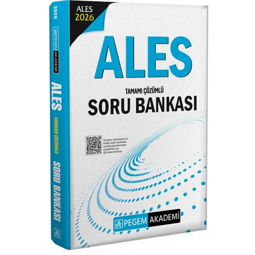 2026 ALES Soru Bankası Pegem Akademi