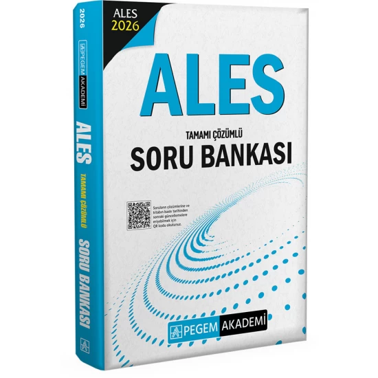 2026 ALES Soru Bankası Pegem Akademi