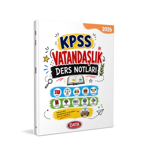 KPSS Vatandaşlık Ders Notları Data Yayınları KPSS Vatandaşlık Ders Notları Data Yayınları