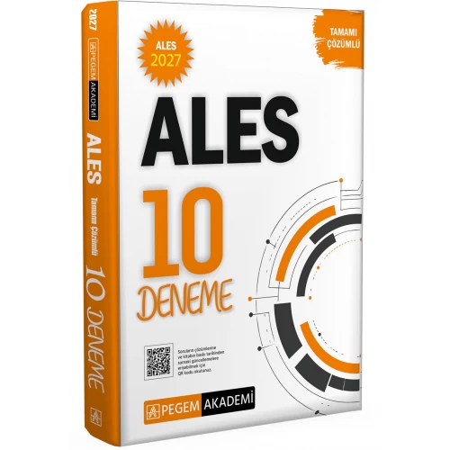 2027 ALES Tamamı Çözümlü 10 Deneme Pegem Akademi 2027 ALES Tamamı Çözümlü 10 Deneme Pegem Akademi
