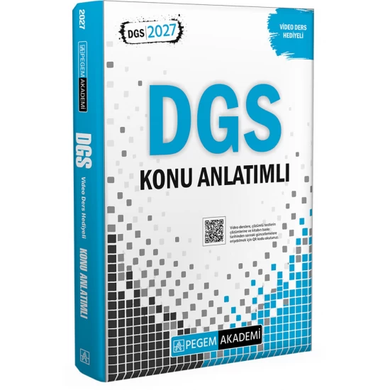 2027 DGS Konu Anlatımlı (Video Ders Hediyeli) Pegem Akademi 2027 DGS Konu Anlatımlı (Video Ders Hediyeli) Pegem Akademi