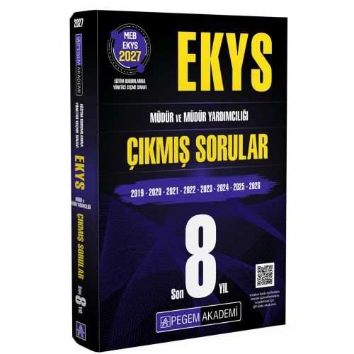 2027 EKYS MEB Müdür ve Müdür Yardımcılığı Çıkmış Sorular Pegem Akademi 2027 EKYS MEB Müdür ve Müdür Yardımcılığı Çıkmış Sorular Pegem Akademi