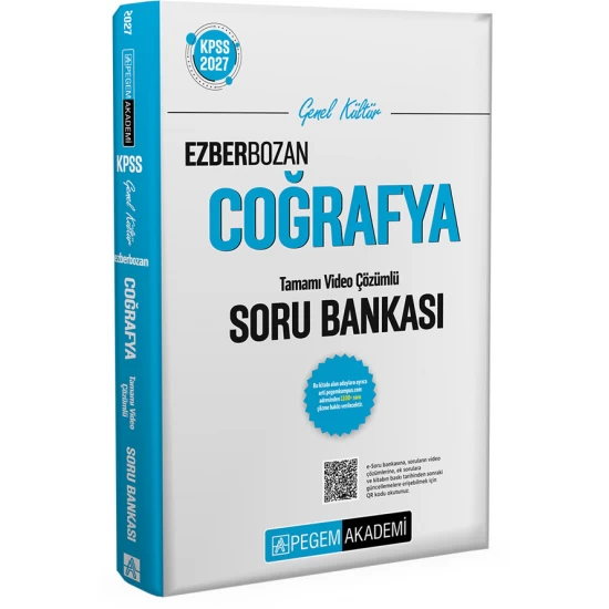 2027 KPSS Genel Kültür Ezberbozan Coğrafya Soru Bankası Pegem Akademi 2027 KPSS Genel Kültür Ezberbozan Coğrafya Soru Bankası Pegem Akademi