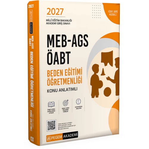 2027 MEB-AGS ÖABT Beden Eğitimi Öğretmenliği Konu Anlatımlı Pegem Akademi