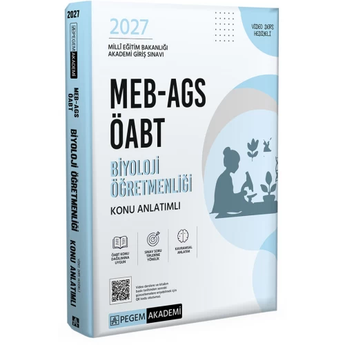 2027 MEB AGS ÖABT Biyoloji Öğretmenliği Konu Anlatımlı Pegem Akademi 2027 MEB AGS ÖABT Biyoloji Öğretmenliği Konu Anlatımlı Pegem Akademi