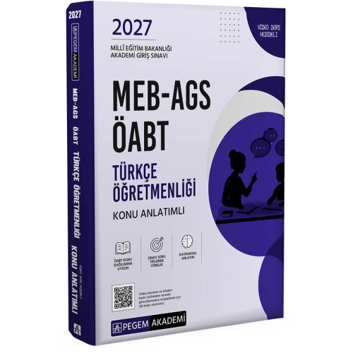 2027 MEB-AGS ÖABT Türkçe Öğretmenliği Konu Anlatımlı Pegem Akademi 2027 MEB-AGS ÖABT Türkçe Öğretmenliği Konu Anlatımlı Pegem Akademi