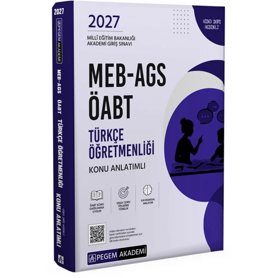 2027 MEB-AGS ÖABT Türkçe Öğretmenliği Konu Anlatımlı Pegem Akademi 2027 MEB-AGS ÖABT Türkçe Öğretmenliği Konu Anlatımlı Pegem Akademi