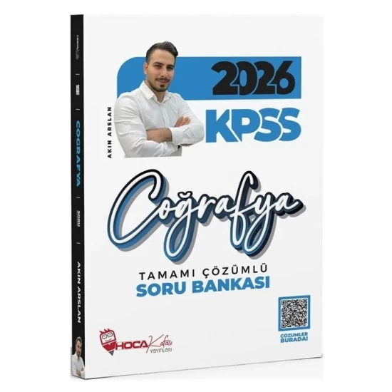 Hoca Kafası Yayınları KPSS Coğrafya Çözümlü Soru Bankası
