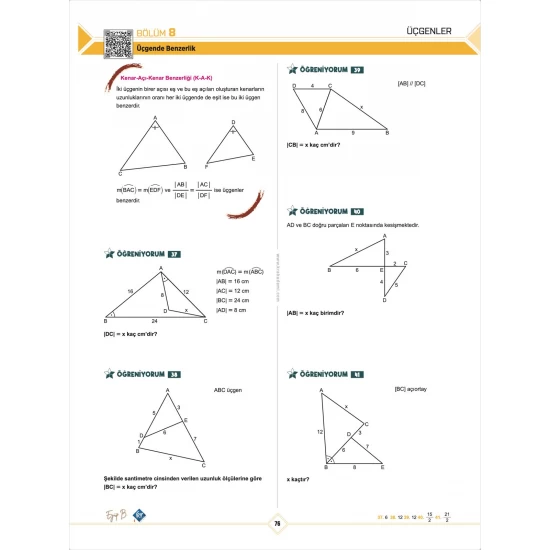 Eyüp B. TYT AYT Geometri Video Ders Kitabı