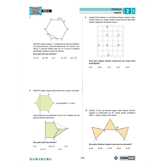Kenan Kara İle TYT-AYT Geometri Soru Bankası