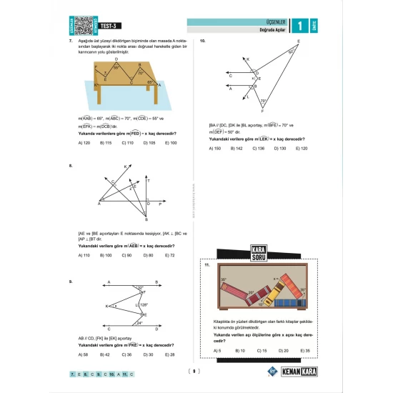 Kenan Kara İle TYT-AYT Geometri Soru Bankası