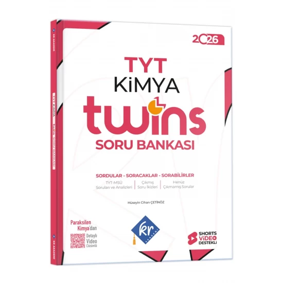 2026 TYT Twins Kimya Soru Bankası KR Akademi Yayınları