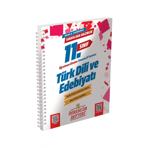 11. Sınıf Türk Dili ve Edebiyatı Öğrencim Defteri Murat Yayınları