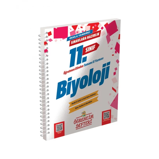 11. Sınıf Biyoloji Öğrencim Defteri Murat Yayınları
