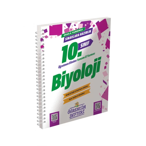 10. Sınıf Biyoloji Öğrencim Defteri Murat Yayınları