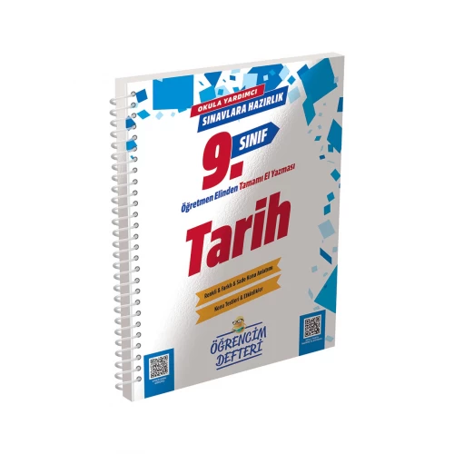9. Sınıf Tarih Öğrencim Defteri Murat Yayınları 9. Sınıf Tarih Öğrencim Defteri Murat Yayınları