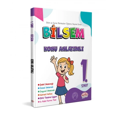1. Sınıf Bilsem Konu Anlatımlı Editör Yayınları