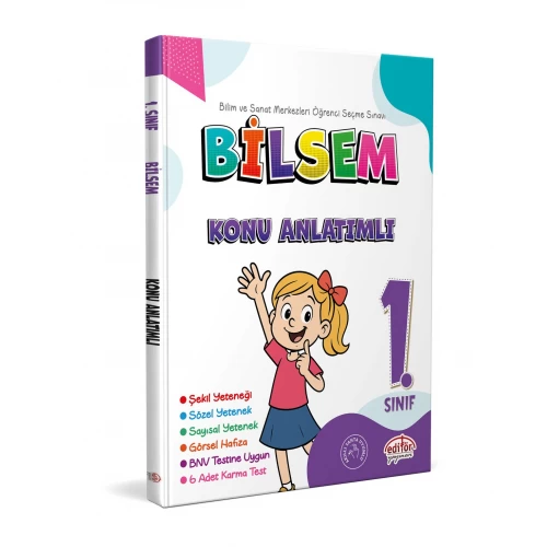 1. Sınıf Bilsem Konu Anlatımlı Editör Yayınları