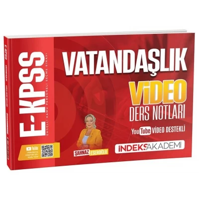 İndeks Akademi 2026 EKPSS Vatandaşlık Video Ders Notları
