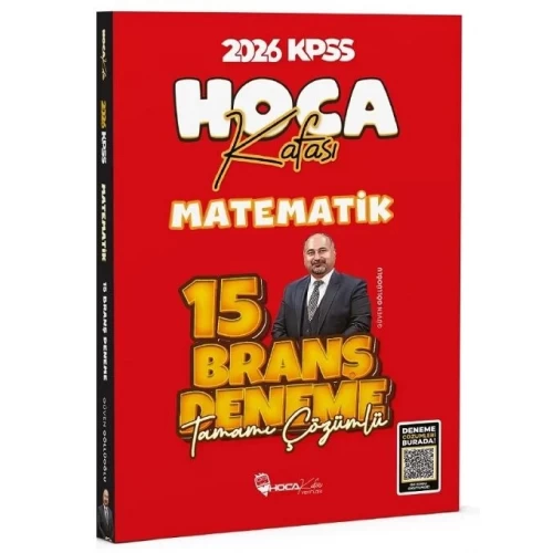Hoca Kafası Yayınları 2026 KPSS Matematik Çözümlü 15 Deneme Hoca Kafası Yayınları 2026 KPSS Matematik Çözümlü 15 Deneme