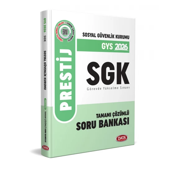 Sosyal Güvenlik Kurumu SGK GYS Prestij Çözümlü Soru Bankası Data Yayınları