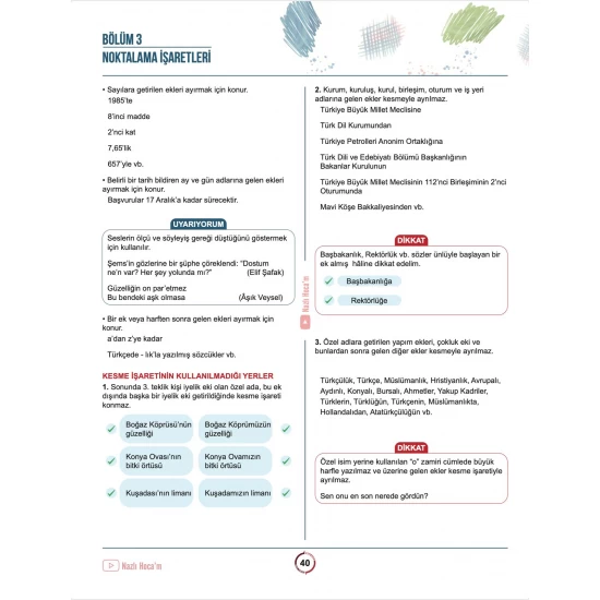 Nazlı Hocam TYT Türkçe Video Ders Kitabı