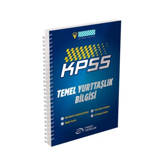 KPSS Temel Yurttaşlık Bilgisi Vatandaşlık Defteri Murat Yayınları