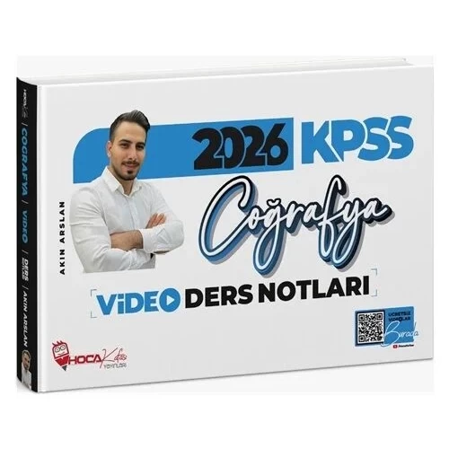 Hoca Kafası Yayınları 2026 KPSS Coğrafya Video Ders Notları