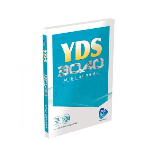 Me Too Publishing YDS 30x40 Mini Deneme