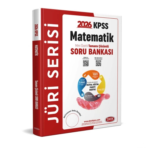 2026 KPSS Jüri Serisi Matematik Mini Özetli Tamamı Çözümlü Soru Bankası Data Yayınları 2026 KPSS Jüri Serisi Matematik Mini Özetli Tamamı Çözümlü Soru Bankası Data Yayınları