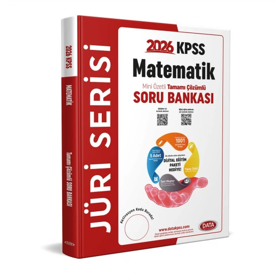 2026 KPSS Jüri Serisi Matematik Mini Özetli Tamamı Çözümlü Soru Bankası Data Yayınları