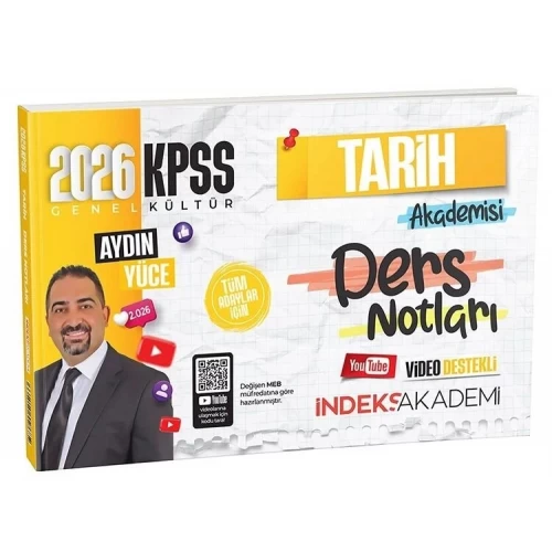 İndeks Akademi 2026 KPSS Tarih Akademisi Video Ders Notları