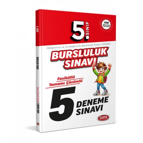 5. Sınıf Bursluluk Sınavı Fasiküllü Tamamı Çözümlü 5 Deneme Data Yayınları 5. Sınıf Bursluluk Sınavı Fasiküllü Tamamı Çözümlü 5 Deneme Data Yayınları