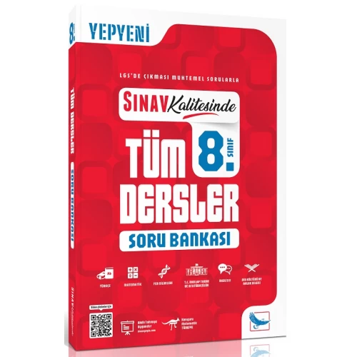 Sınav Yayınları Sınav Kalitesinde 8. Sınıf LGS Tüm Dersler Soru Bankası Sınav Yayınları Sınav Kalitesinde 8. Sınıf LGS Tüm Dersler Soru Bankası