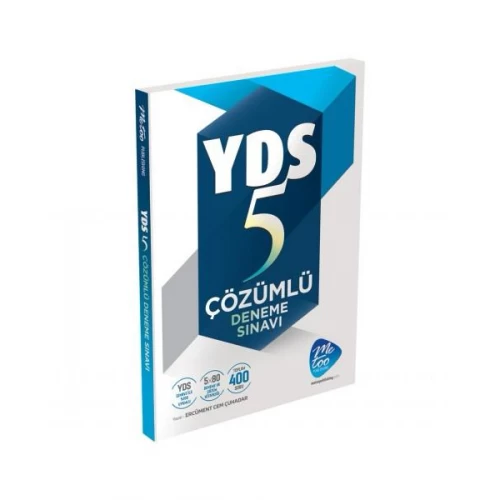 Me Too Publishing YDS 5 Deneme Çözümlü