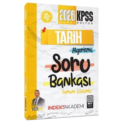 İndeks Akademi 2026 KPSS Tarih Algoritma Çözümlü Soru Bankası İndeks Akademi 2026 KPSS Tarih Algoritma Çözümlü Soru Bankası