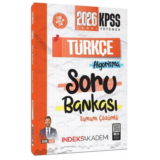 İndeks Akademi 2026 KPSS Türkçe Algoritma Çözümlü Soru Bankası