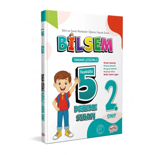 Editör Yayınları 2. Sınıf Bilsem Tamamı Çözümlü 5 Deneme Sınavı Editör Yayınları 2. Sınıf Bilsem Tamamı Çözümlü 5 Deneme Sınavı