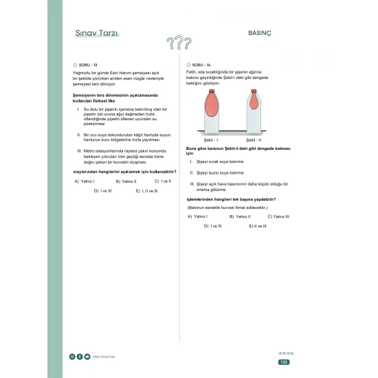 Altuğ Güneş TYT Fizik Tarz Kampım KR Akademi Yayınları